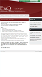 Mobile Screenshot of exq.se